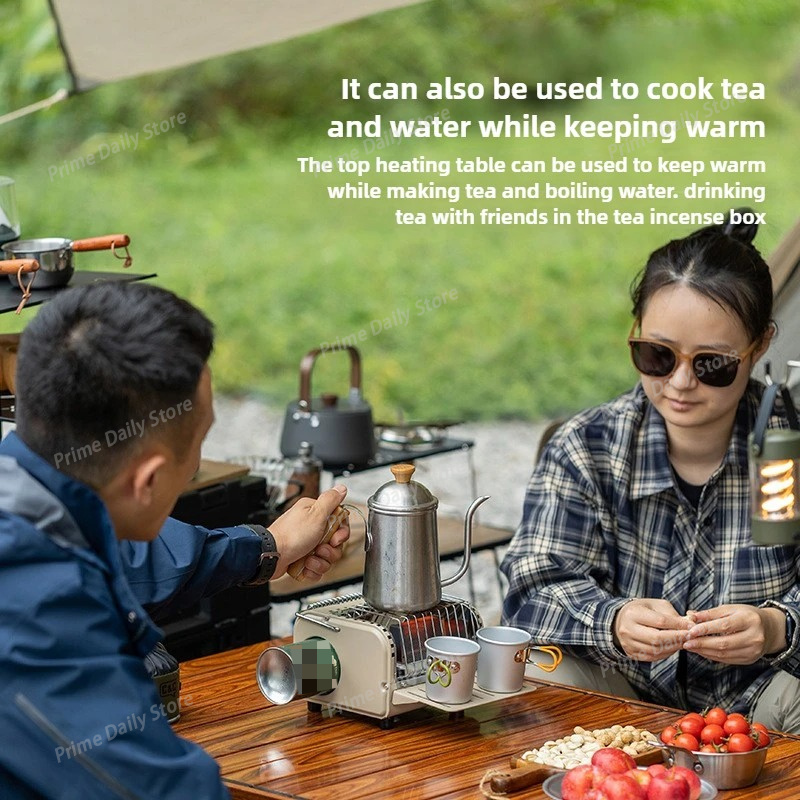 Portable Mini Gas Heater Stove - Fishing Equipment Essentials 评论和价格