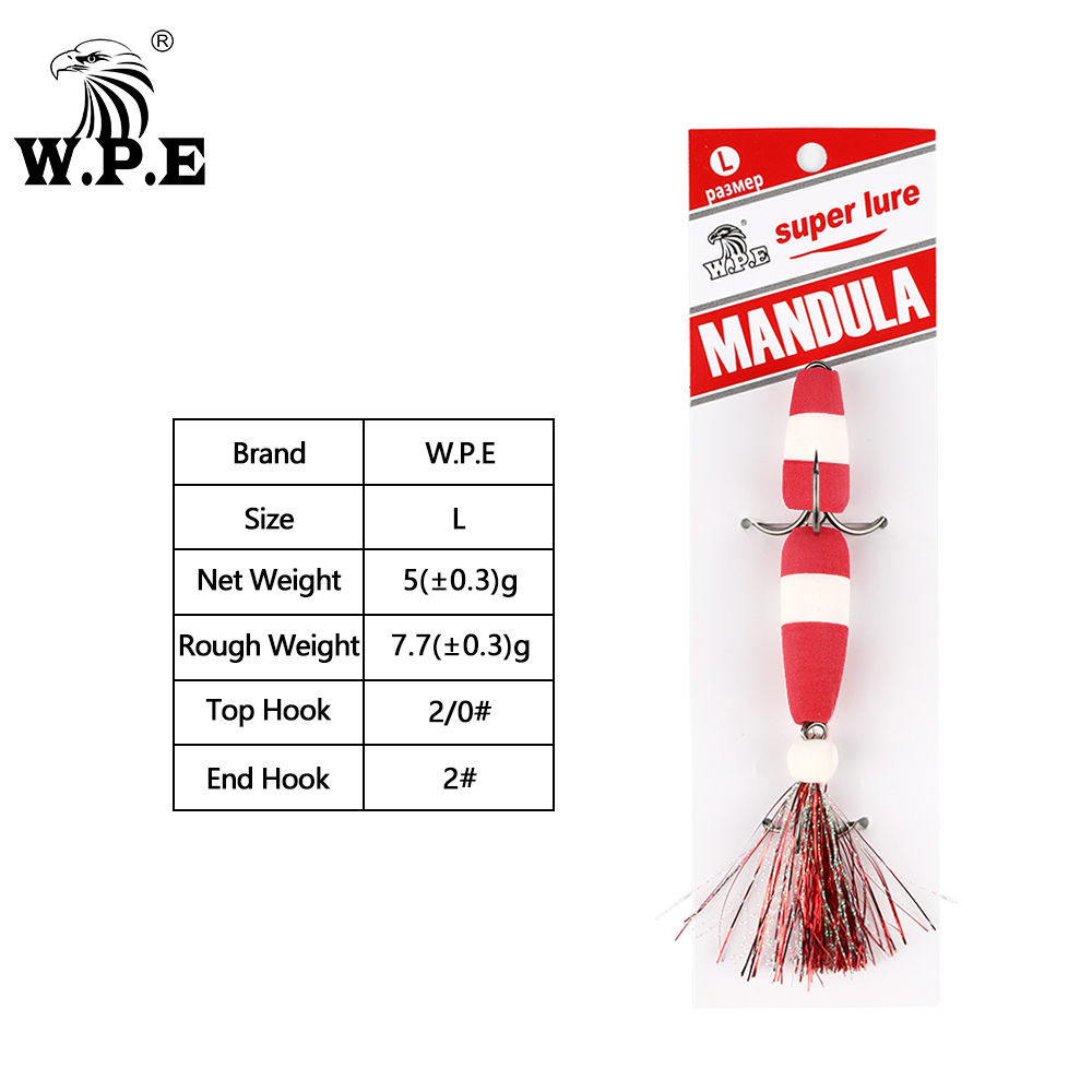 W.P.E Brand New MANDULA 50colo - Fishing Equipment Brands 评论和价格